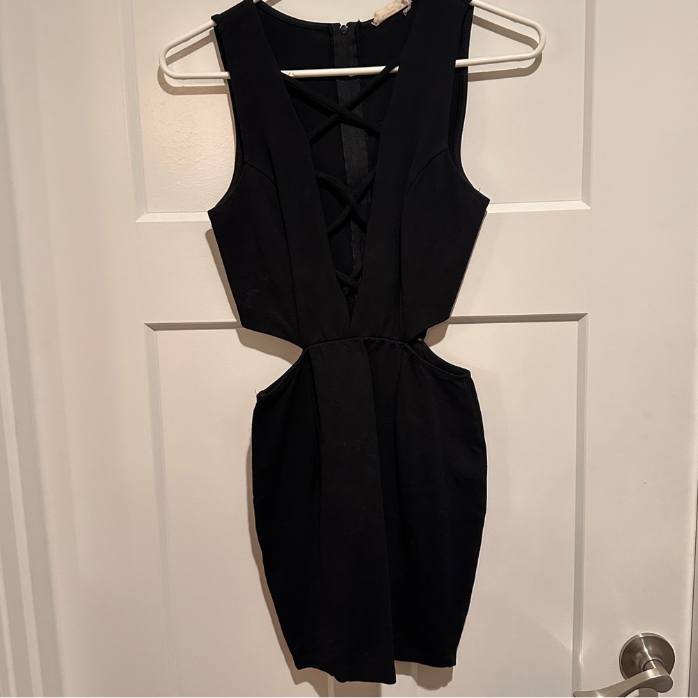 Sexy super low cut dress